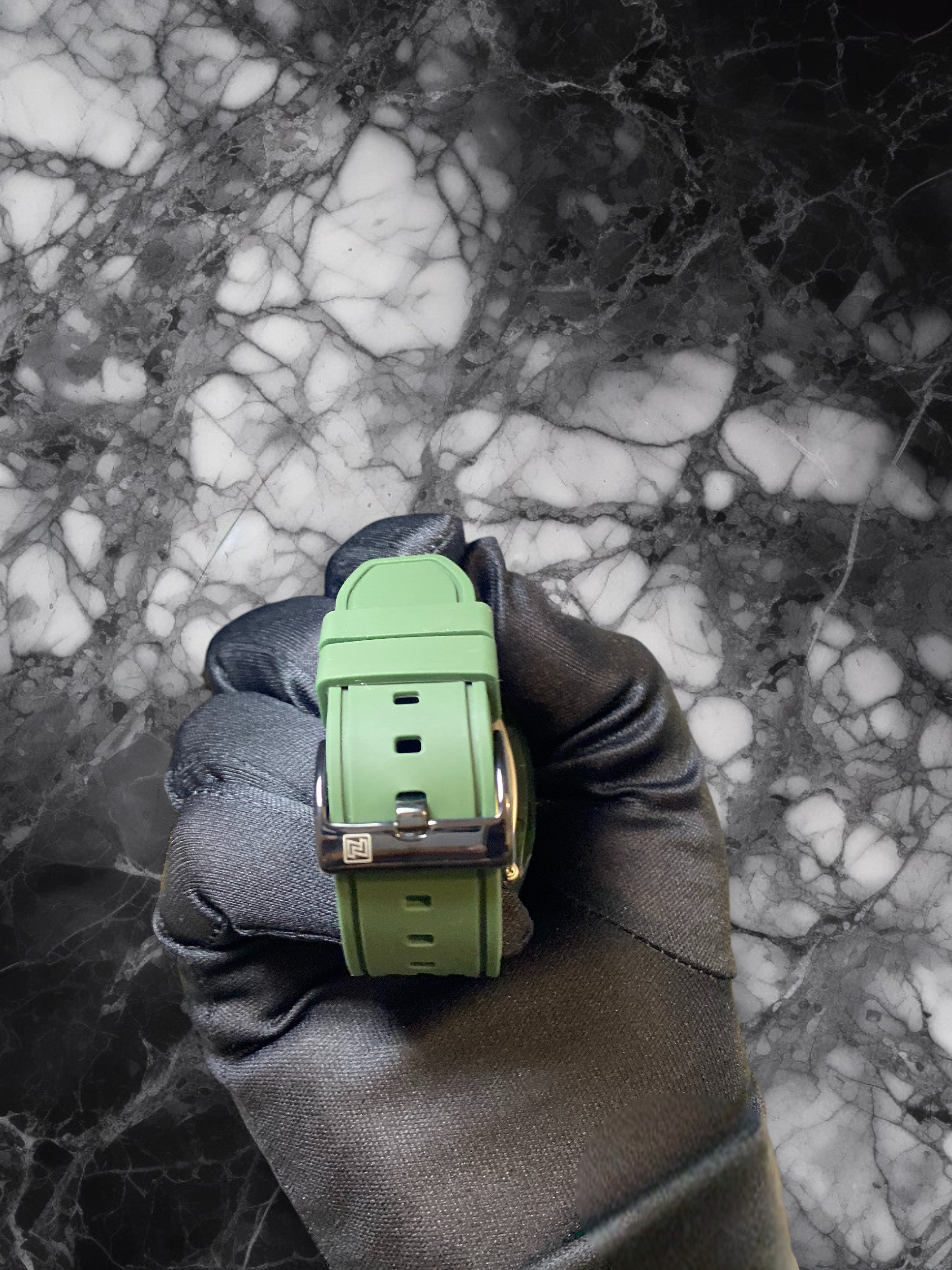 Montre NAVIFORCE Chronographe – Vert Transparent