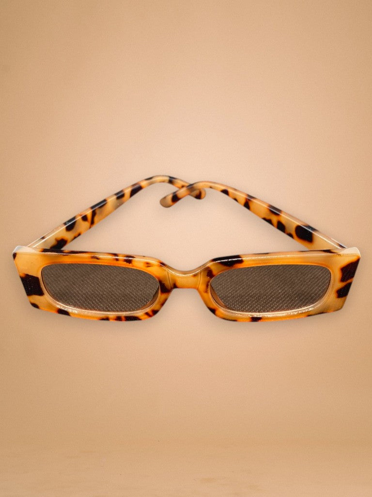 Lunettes de Soleil Écaille Rectangulaires