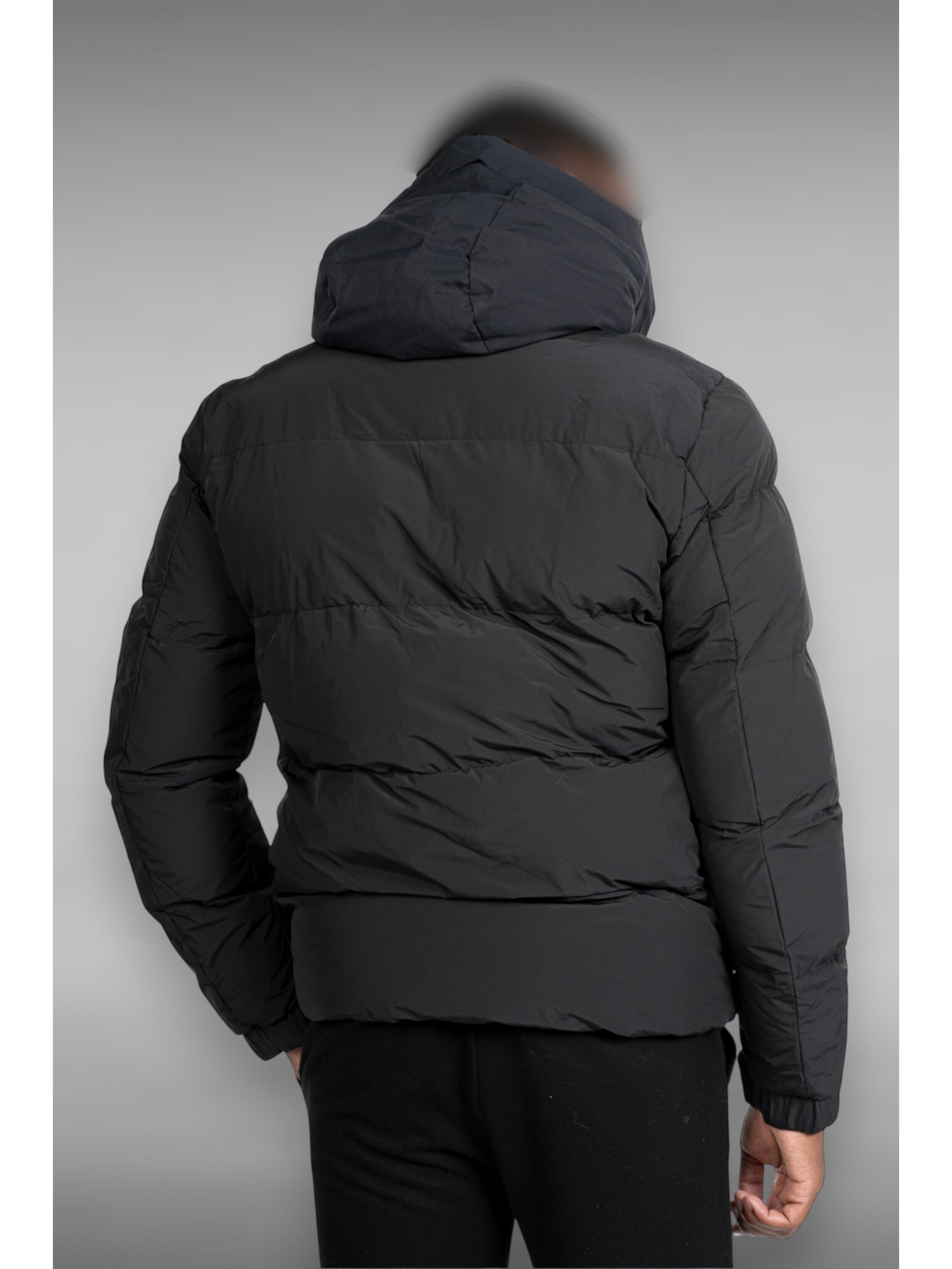 Doudoune Noire Matelassée