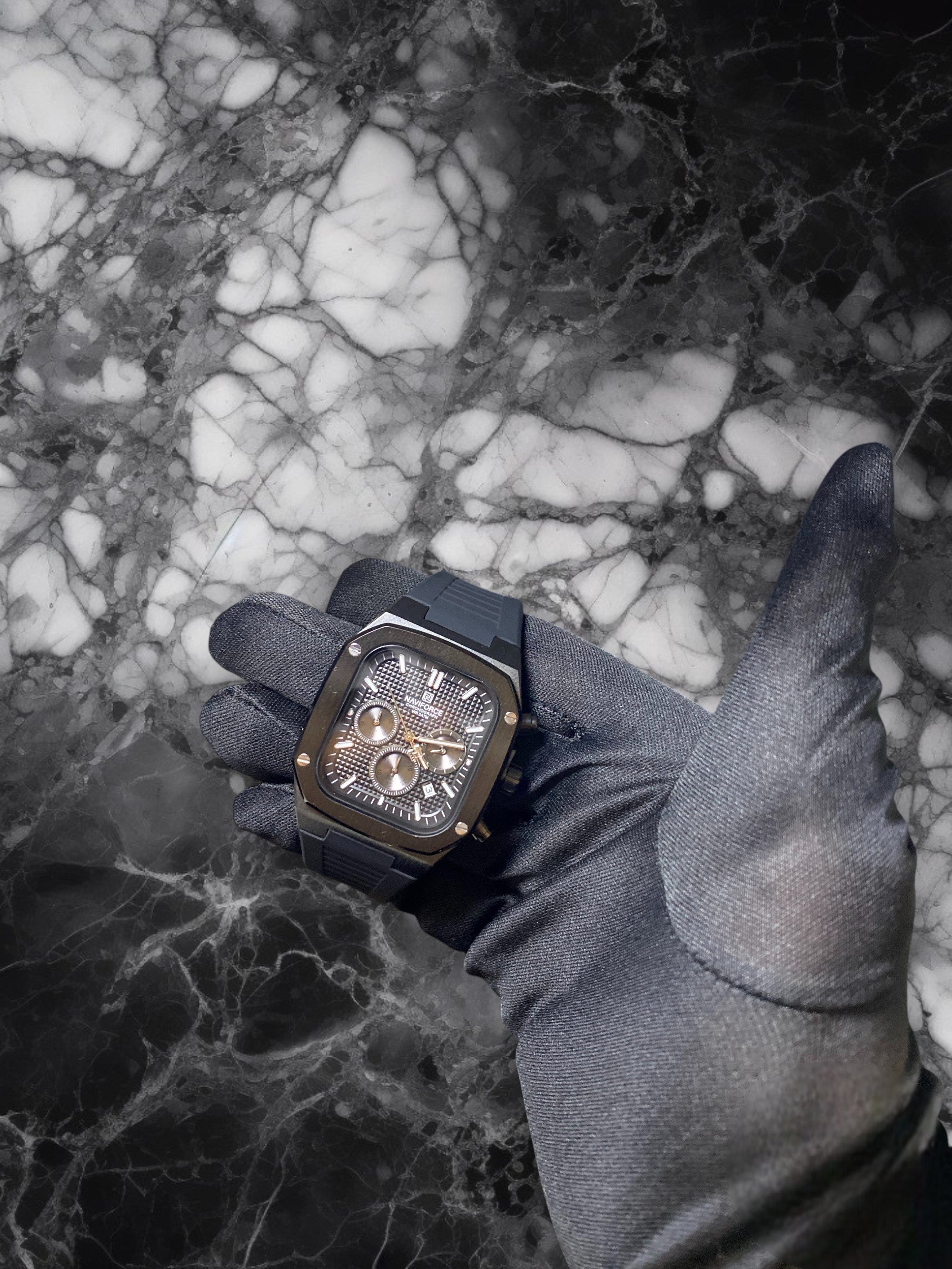 Montre NAVIFORCE Chronographe – Noir