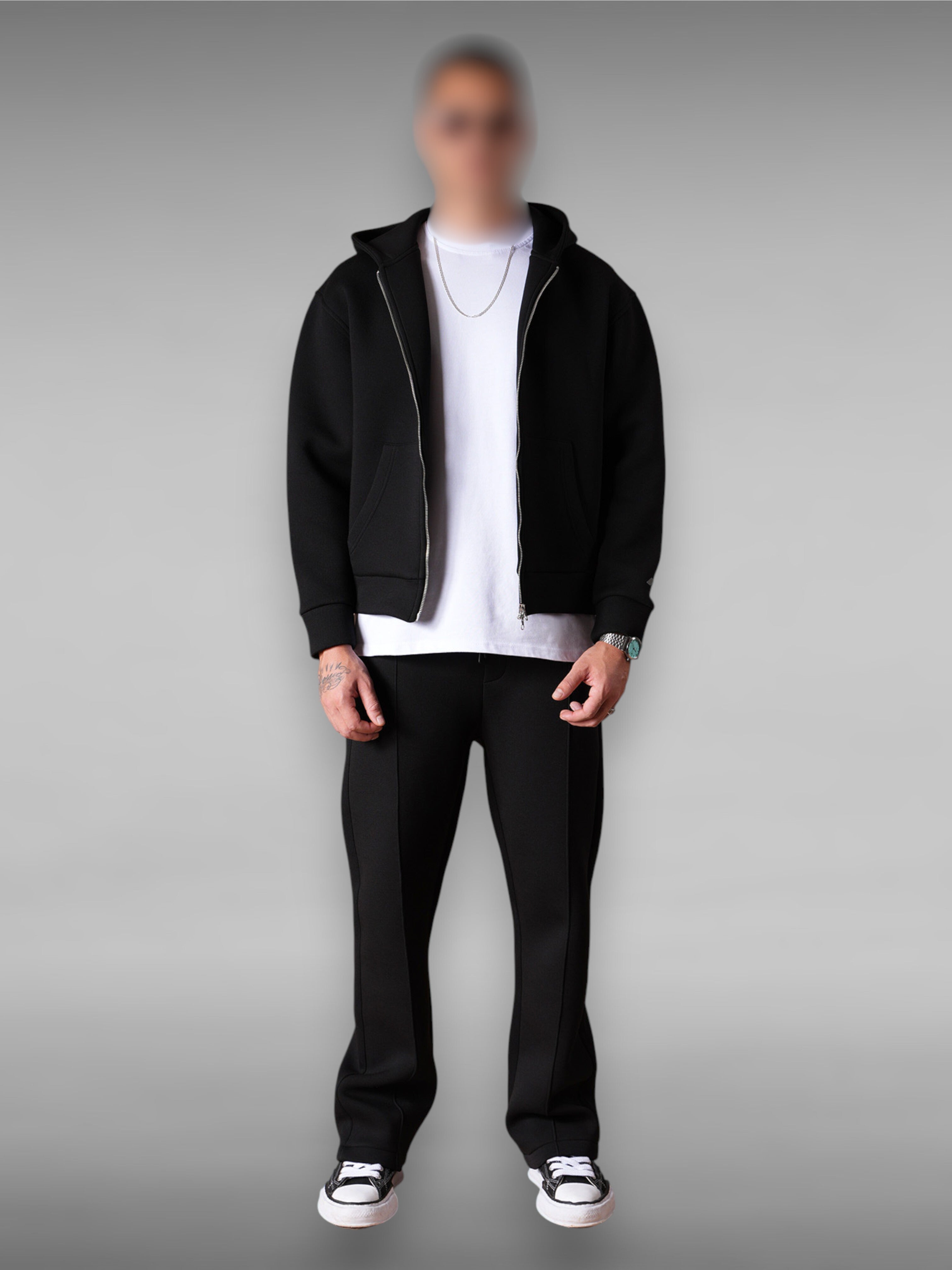 Ensemble Noir Zippé - IKAO