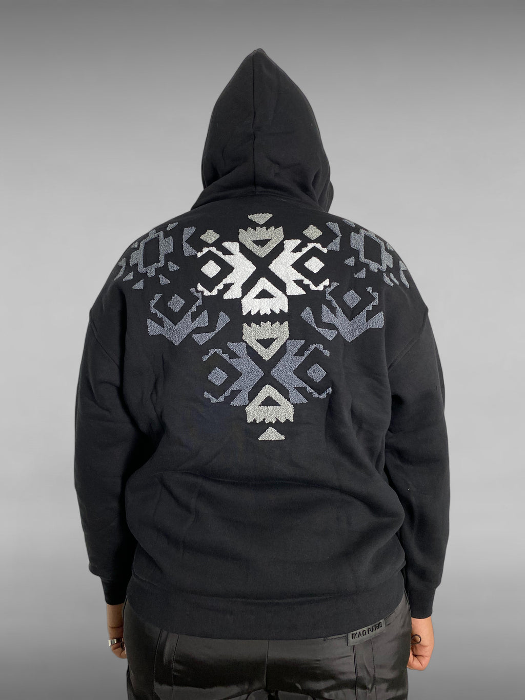 Sweat à Capuche Oversize WHAT WE WEAR – Noir