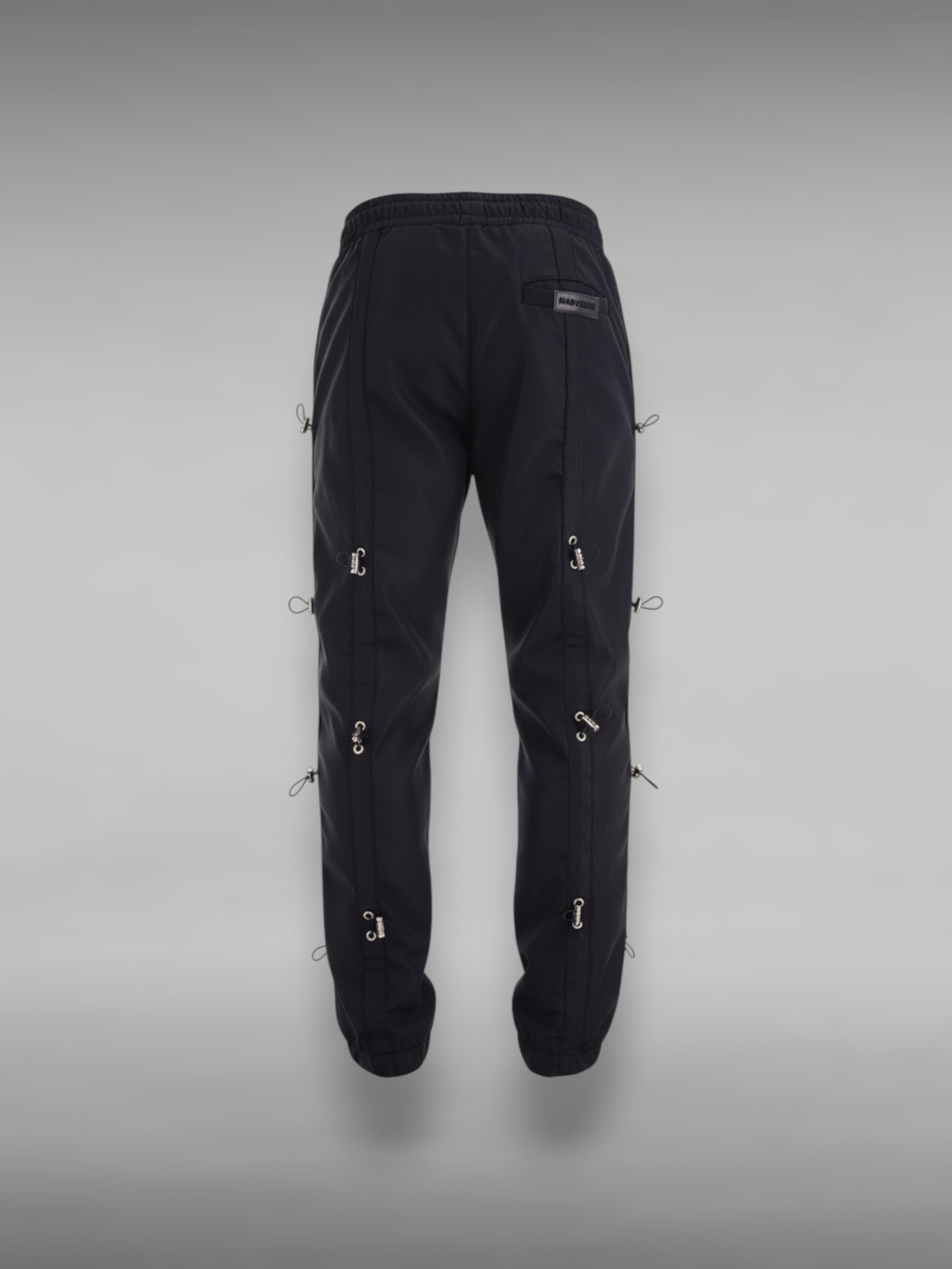 Cargo Technique Noir à Détails Métalliques – IKAO